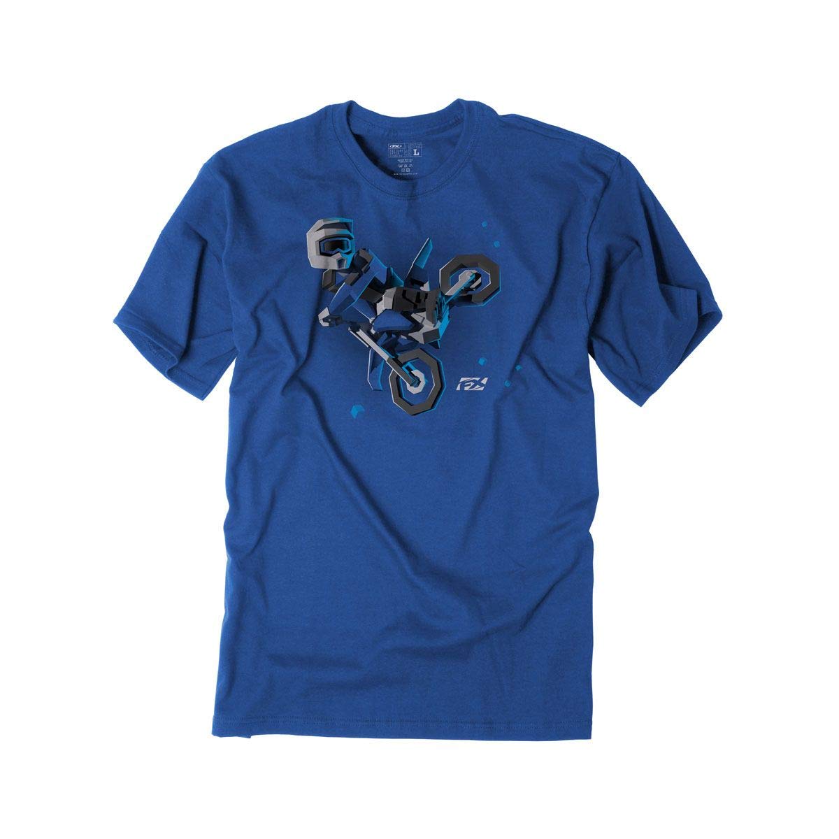Factory Effex FX Moto Kids Blue Youth T-Shirt (Blue - M)
