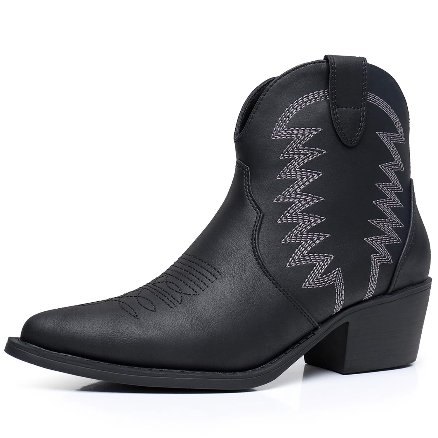 GLOBALWIN Women's Western Boots Ankle Cowboy Boots For Women