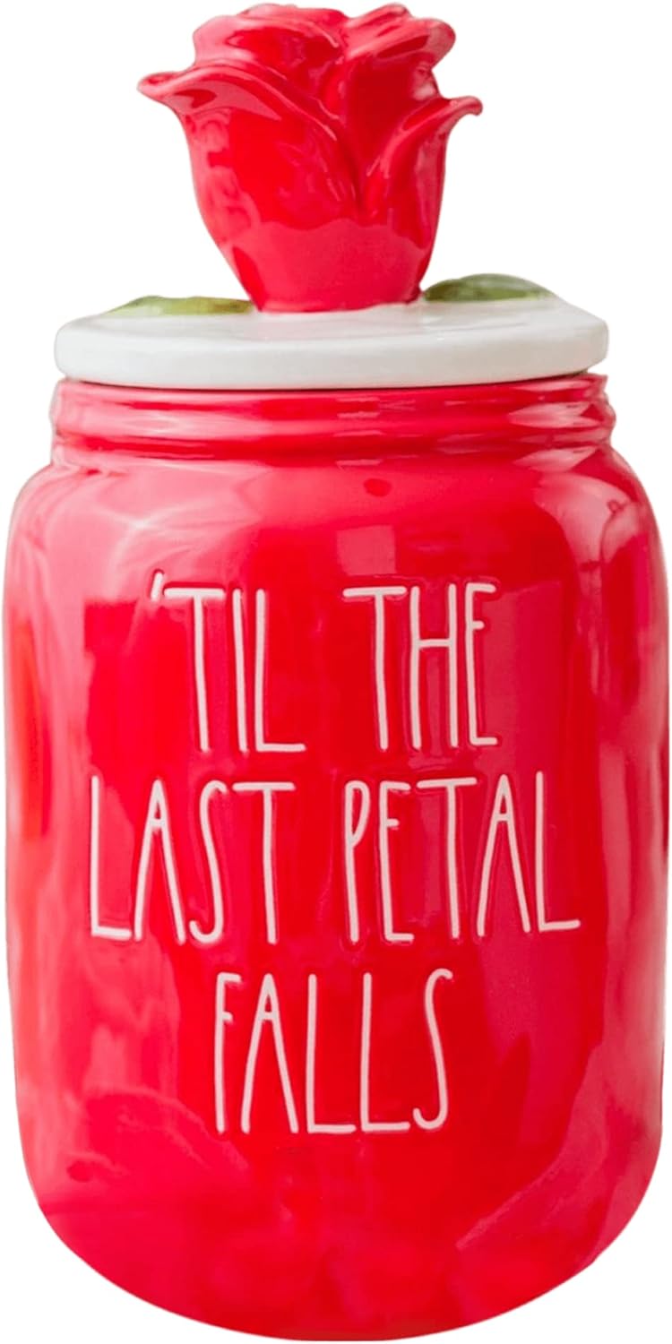 Disney Princess x Rae Dunn "'Til the Last Petal Falls" Ceramic Canister