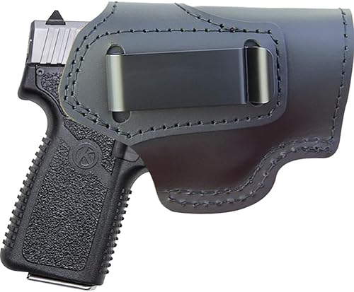 Funda de cuero IWB & OWB para Kahr Arms CM40 CM45 CM9, CT380, CW380, K40, K9, MK40 MK9, P380, PM40 PM45, PM9 Covert, S9 y pistolas similares,