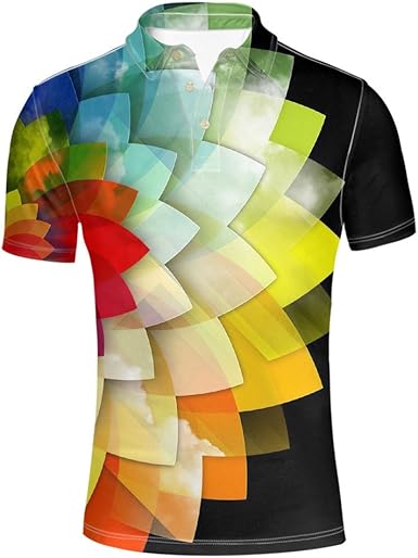 bright colored polos