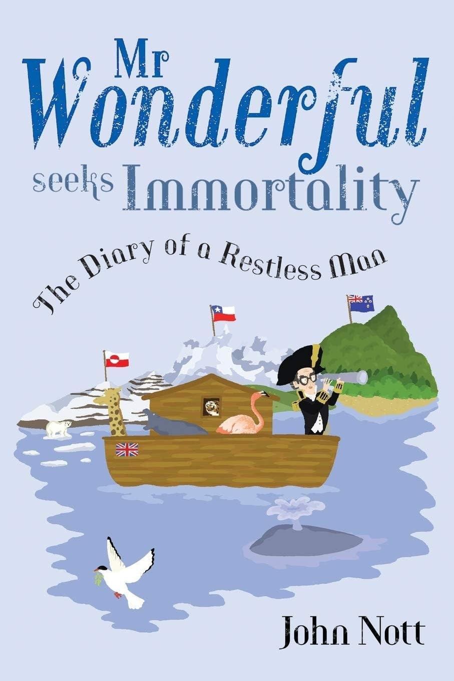 MR Wonderful Seeks Immortality: The Diary of a Restless Man Paperback – March 26, 2014