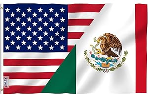 Anley Fly Breeze America Mexico Friendship Flag - Show Your True Colors