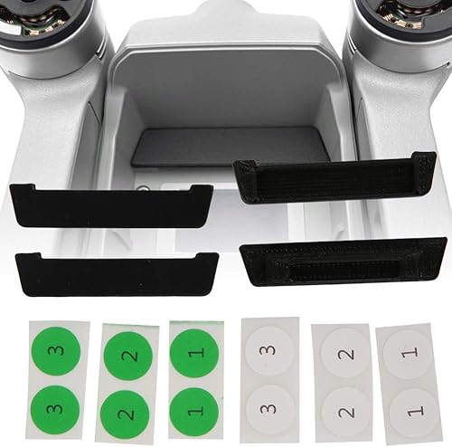 Miniatura 7 de Vbest life Cubierta de protección de silicona blanda Terminal de batería Puerto de carga Cubierta a prueba de polvo Drone Accesorio para DJI Mavic