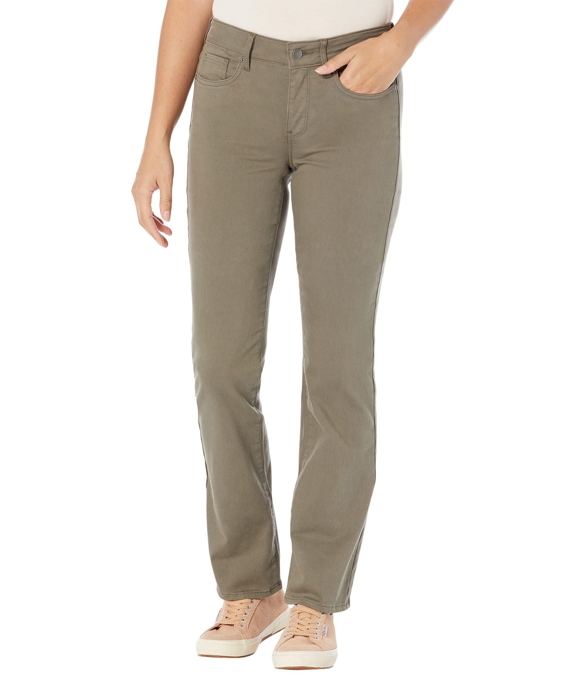 NYDJ womens Marilyn Straight Denim jeans, Black Bdm, 12 US — view 31