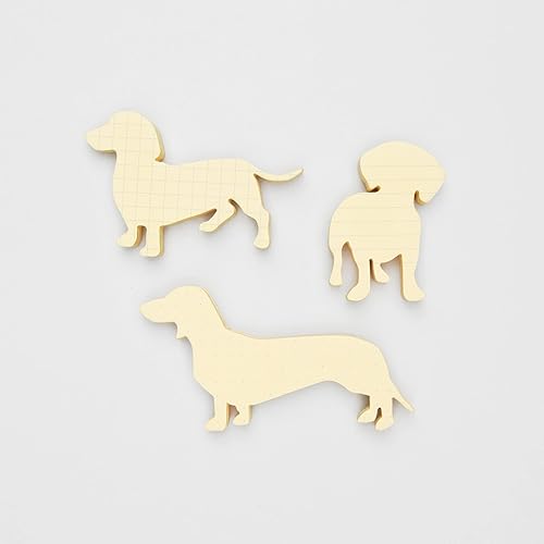 Miniatura 2 de Good Design Dog Sticky Note - Papelería de perro salchicha - Bloc de notas para perros Weiner - Regalos de perro salchicha - Notas adhesivas