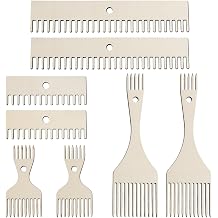 Wooden Loom Comb Kit, Crafts for Weaving Placemats.