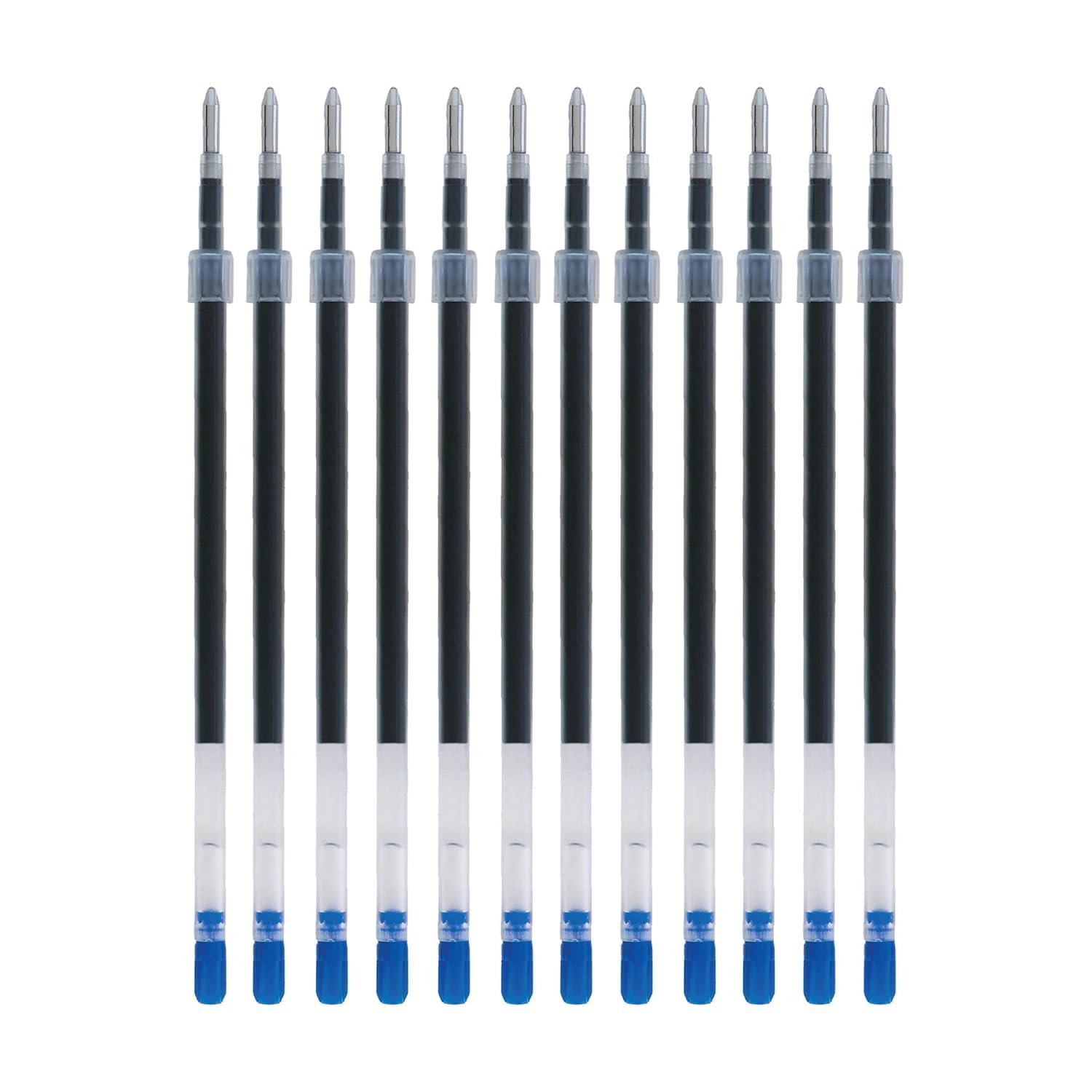 - uni-Ball SXR-C1 0.1mm Roller Ball Pen Refill | Usable for SX-210 | Blue Ink, Pack of 12