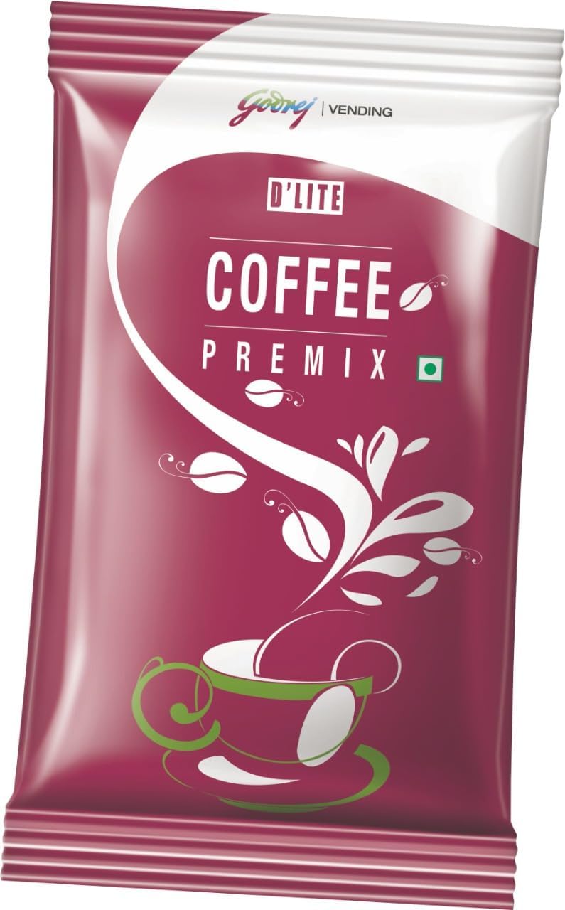 Godrej Vending D' Lite Coffee Premix Easy to Use Instant Coffee Mix, Smooth a...