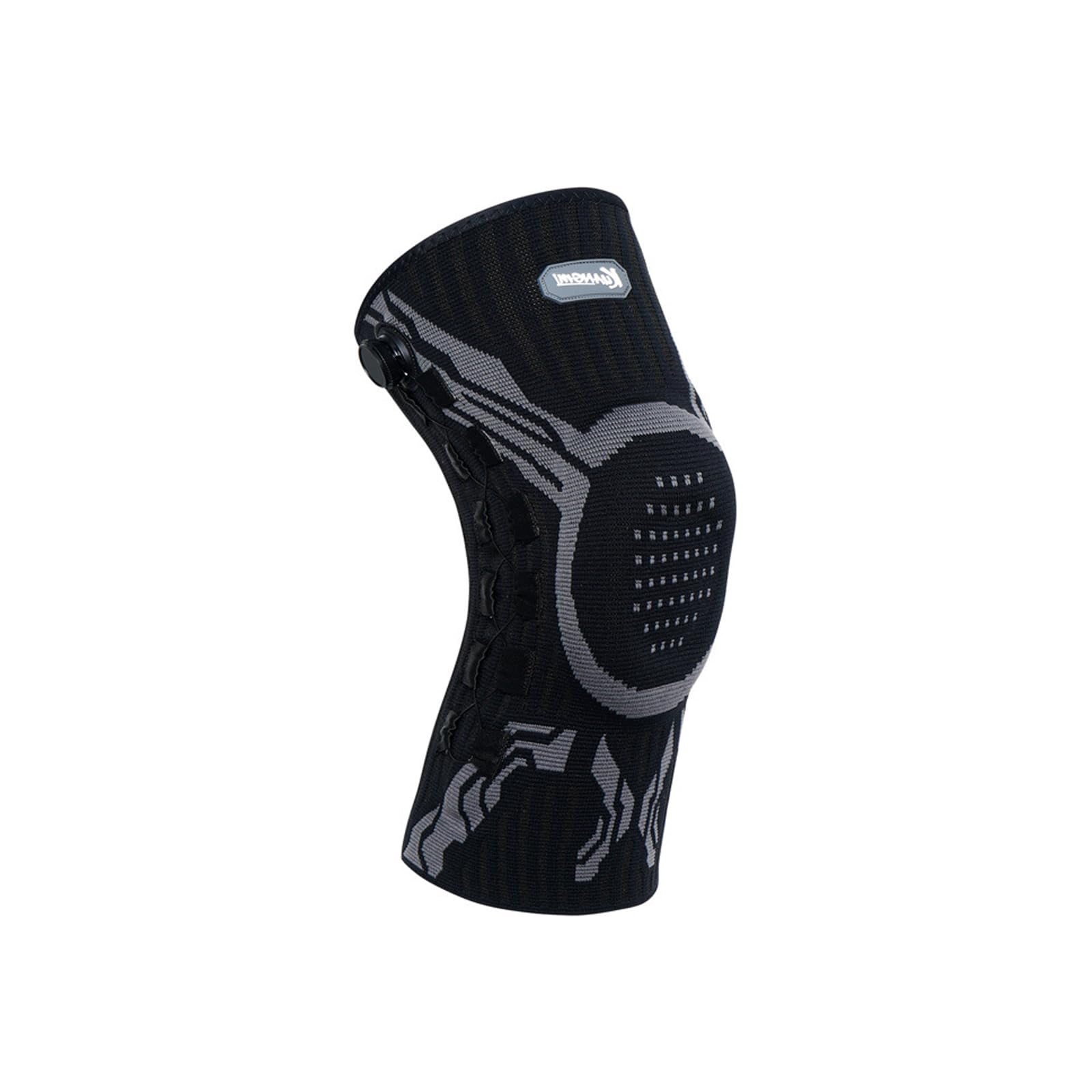 LUMORA KnieStark Kuangmi Verstellbare Kniebandage mit Drehknopf für Sport, Gelenkrehabilitation und Alltag