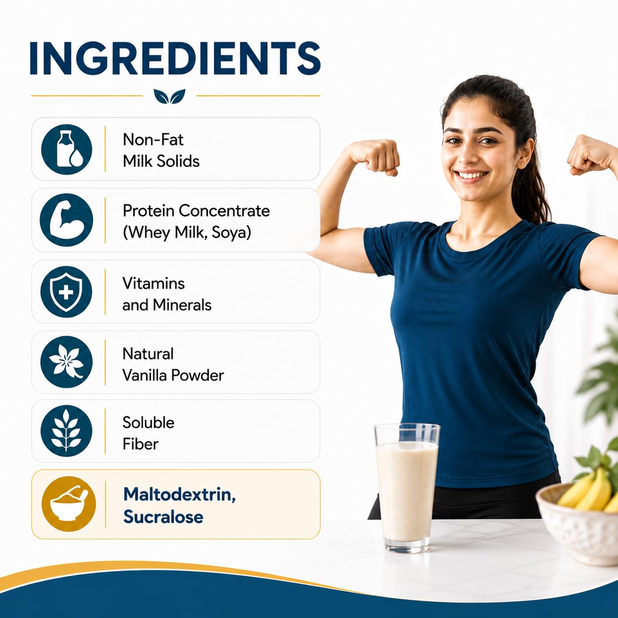 Dr. Mulder's Protin 400g | Sugar Free Protein Powder for Adults & Elderly | Whey & Soya Protein with Vitamins, Minerals & Soluble Fibre | Nutrition Supplement for Recovery, Strength & Daily Wellness — Amazon image 4