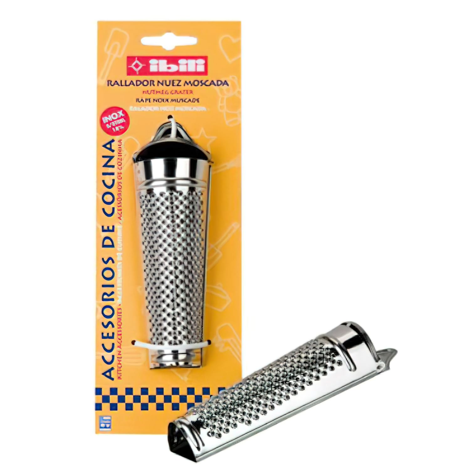 IBILI Râpe pour Noix de Muscade – INOX, Beige