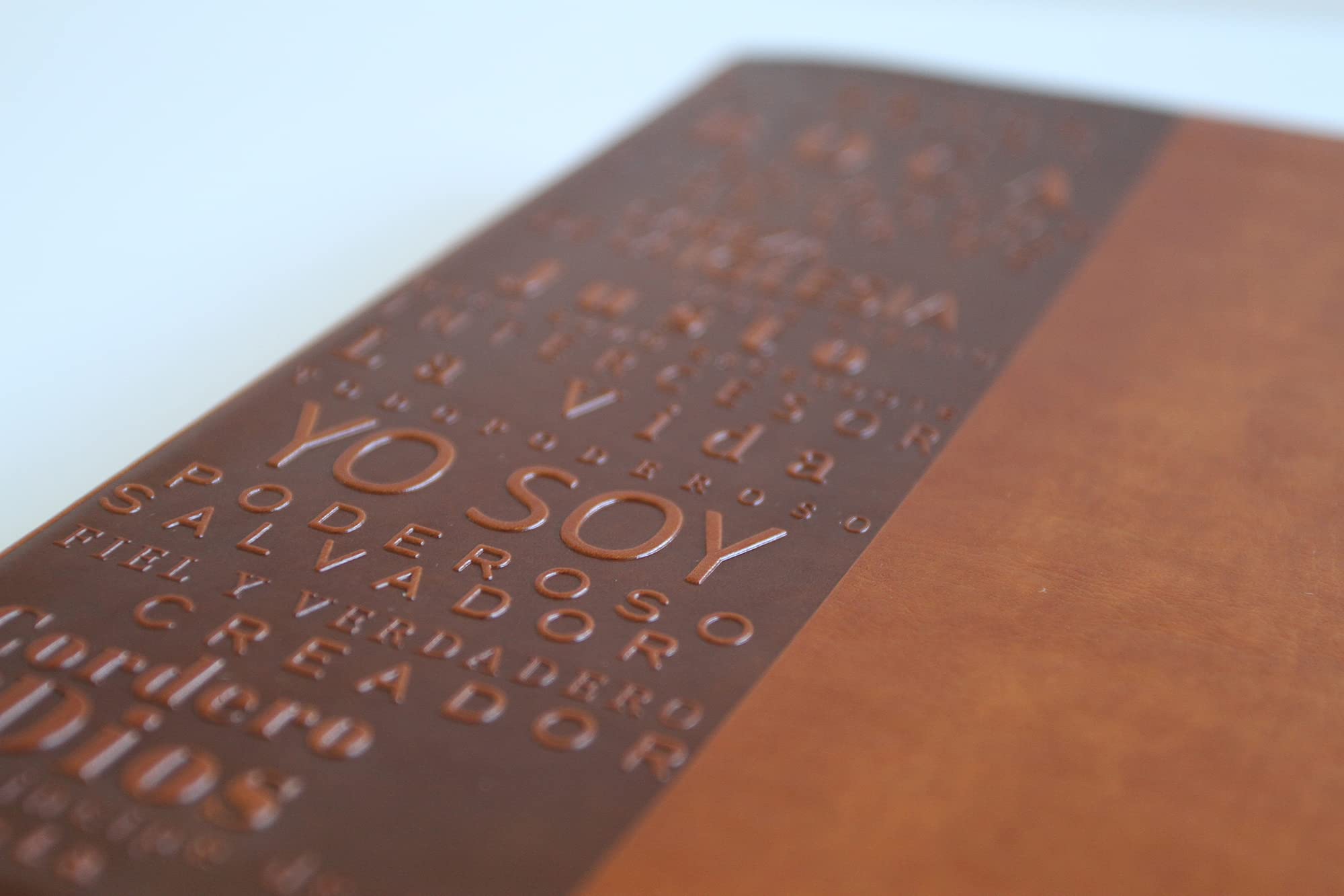 Santa Biblia / Holy Bible: Reina-Valera 1960, canelacon, simil piel, con nombres de Dios / Reina-valera 1960, Brown, Leathersoft With Names of God