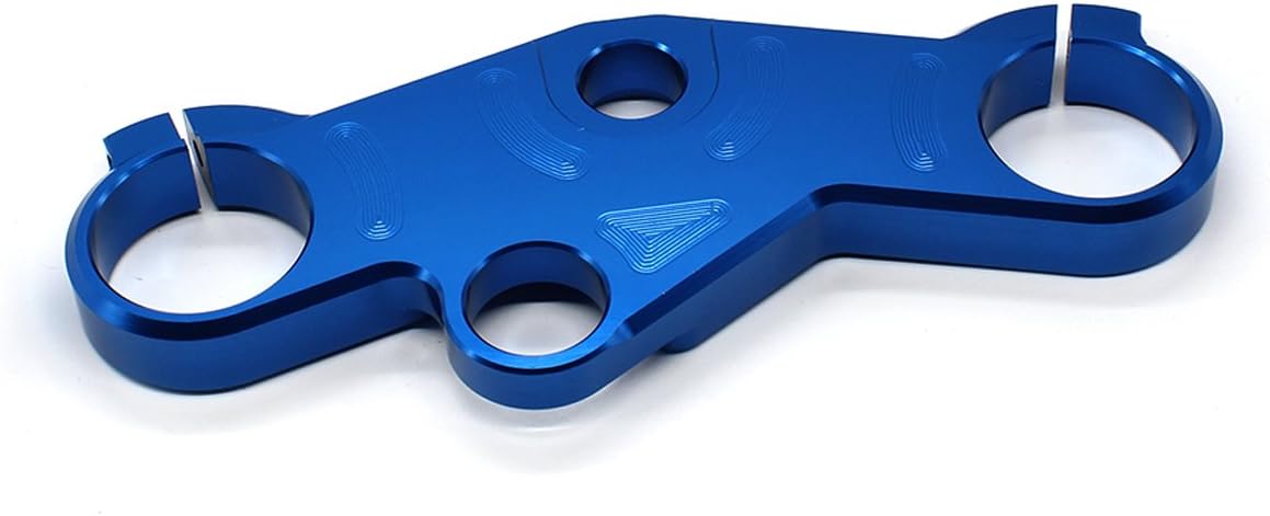 CNC Motorcycle Lowering Triple Tree Front End Upper Top Clamp Compatible with GSXR1000 2001-2002, GSXR600 GSXR750 2001-2003