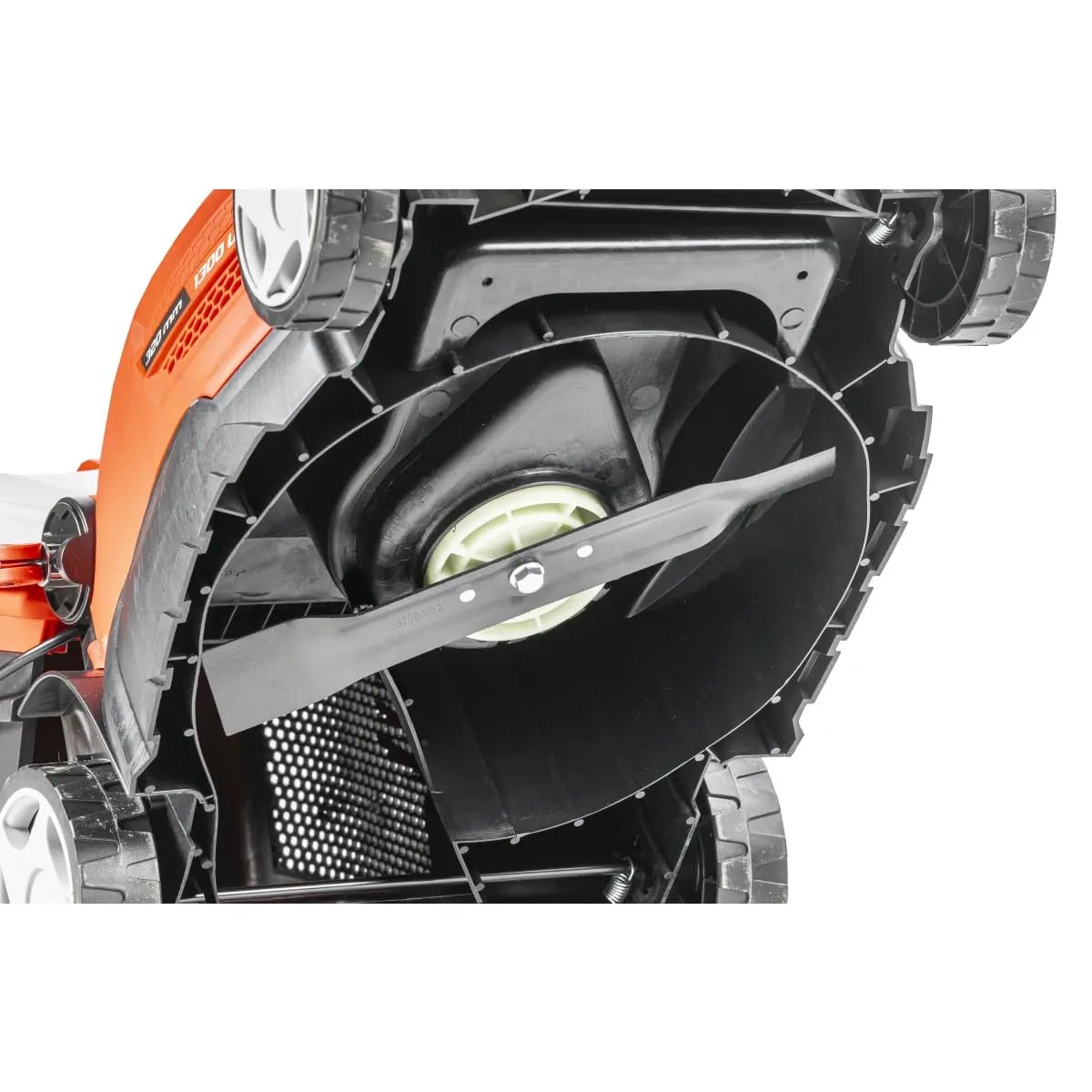 Tondeuse électrique Garden DEDRA DED8740, Largeur de Coupe 320 mm, Tous Types d'herbe, Sac collecteur 30 l, 1300 W, Coupe de 30 à 60 mm, Pliable, Poids 12 kg avec poignée Ergonomique