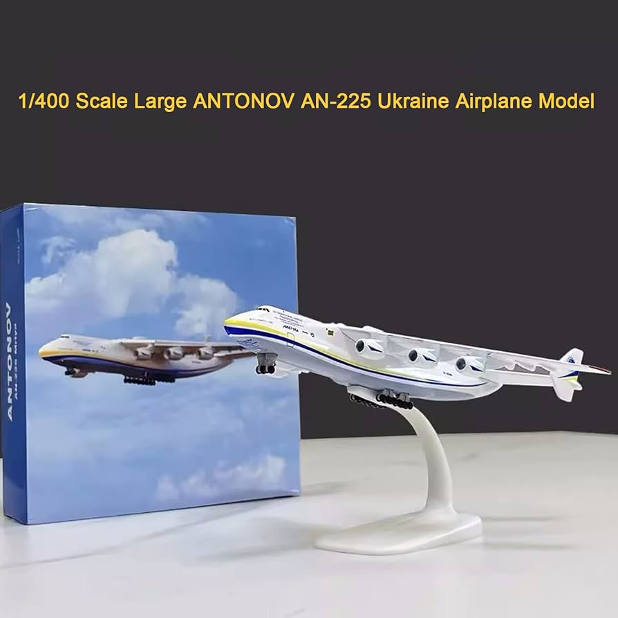 Amazon.co.jp: 1/400スケール合金アントノフAN-225ウクライナ