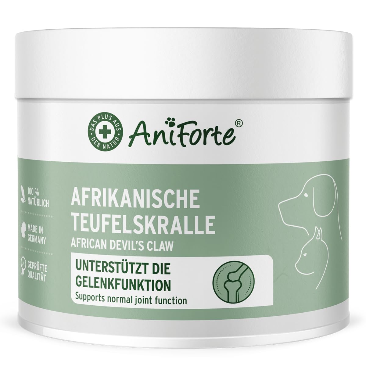 AniForte Teufelskralle Pulver für Hunde & Katzen 250g