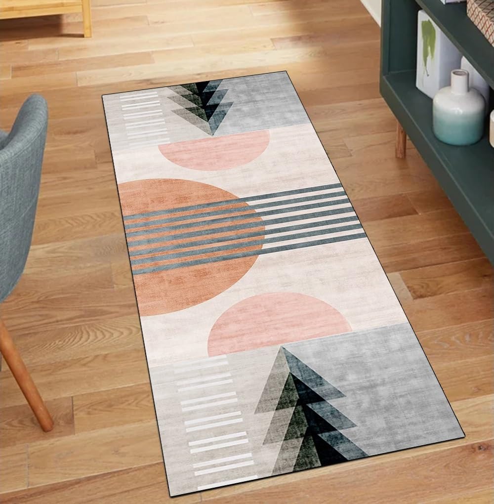 Alfombra de pasillo antideslizante lavable para el hogar