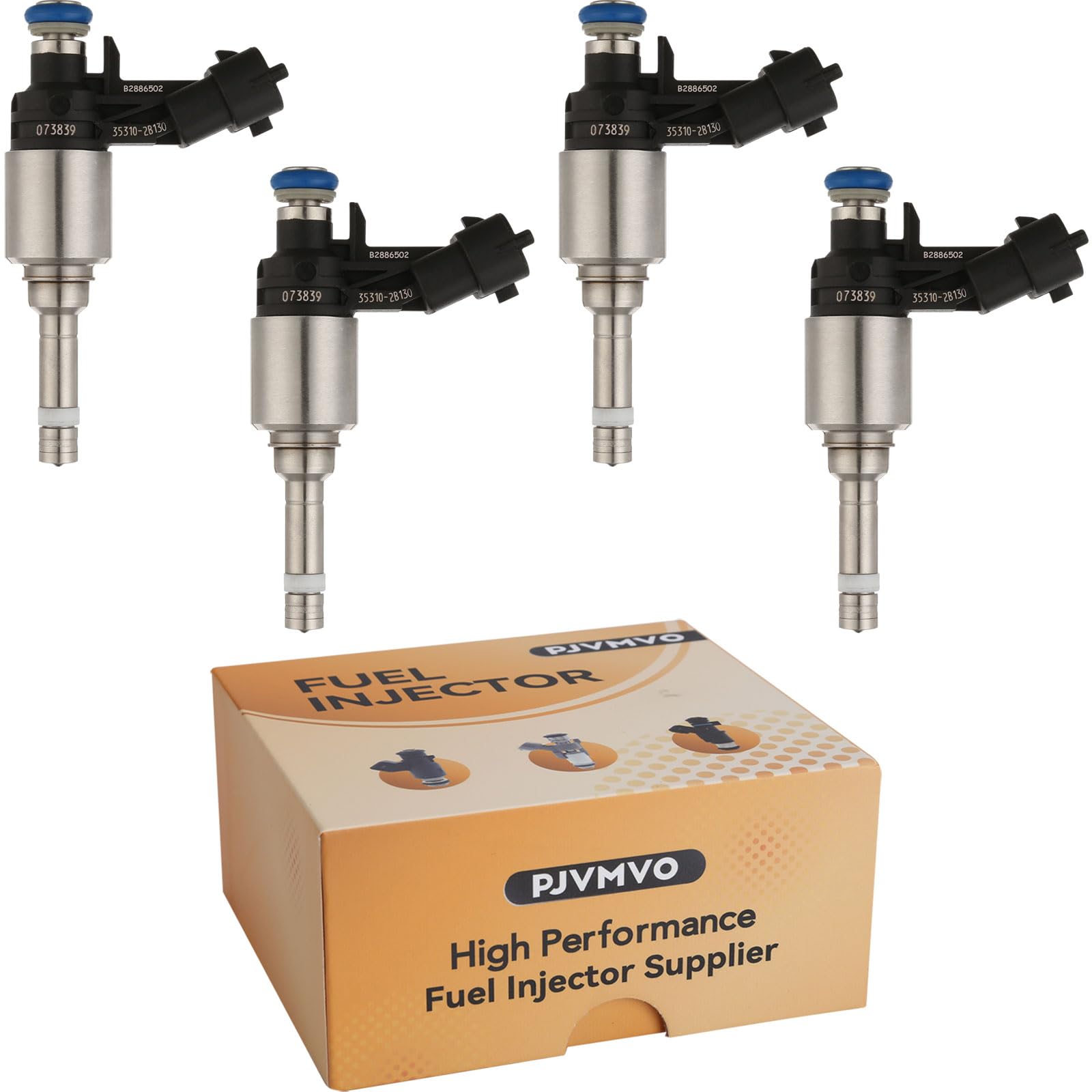 Photo 1 of Set of 4 OE 1.6L GDI High-pressure Fuel Injectors,Compatible with/Kia 1.6 Soul Rio 2012-2017,Compatible with/Hyundai 1.6 Accent 2013-2016 |6 Holes| |#35310-2B130|
