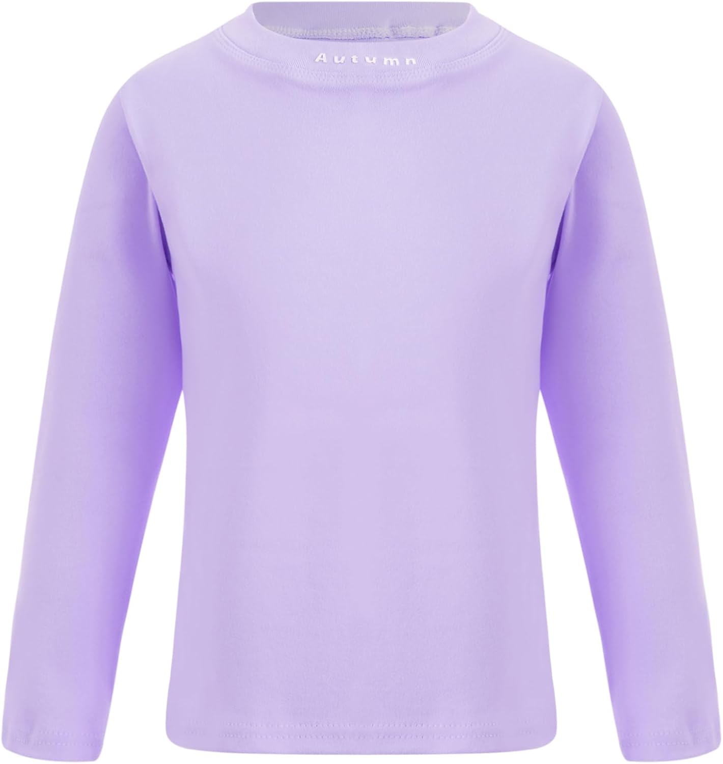 TTAO Kids Boys Girls Turtleneck Thermal Shirts Base Layer Underwear Tops Dance Athletic Fitness T-Shirts