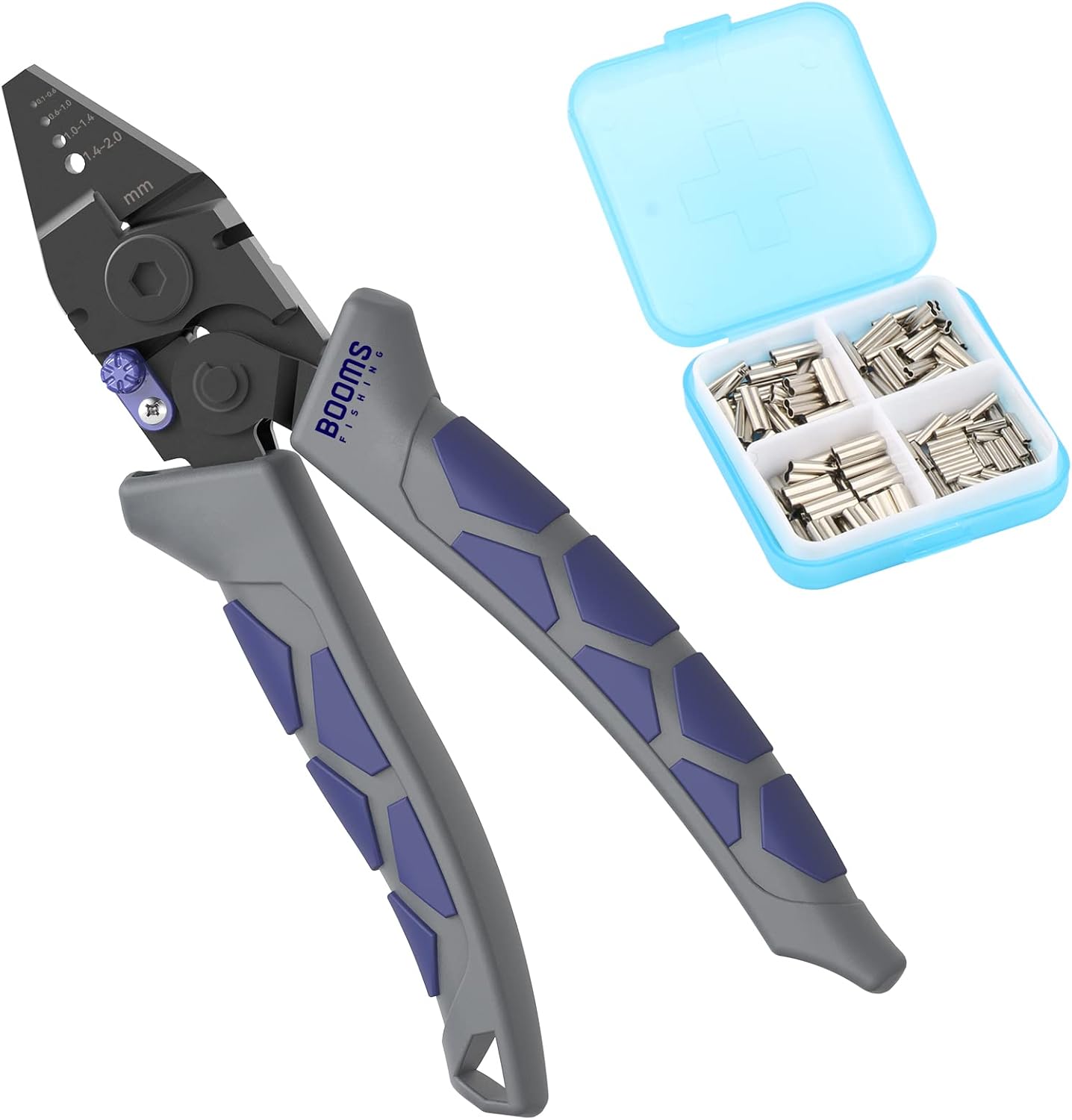 Booms Fishing CP4 Wire Crimping Tool with Cutter, Effort