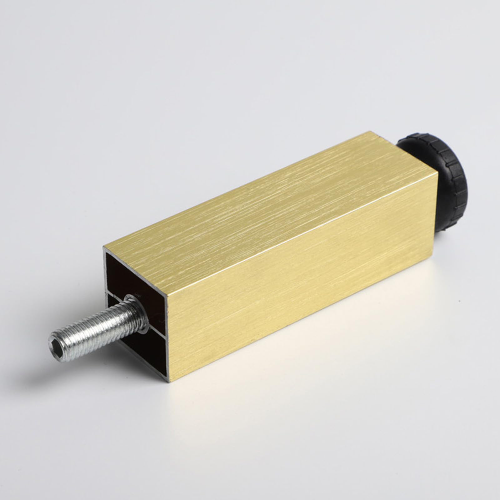 Patas para Muebles de Bano Dorados, 4 Piezas Patas para Mesas Regulables Pies de Sofá Dorados para Armario Aleación Aluminio | Anodizado Pata Cama Altura Opcional: 6-50cm Pies de Gabinete 45cm/17.8"