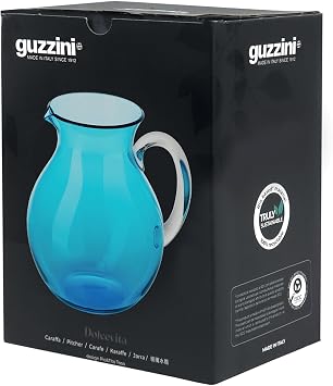 Guzzini - Jug Balloon, Bio-based plastic, Amethyst,#34;Turtleneck