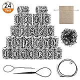 【Perfektes Design】Das Design der Rune Perlen ist sehr schön, es hat die perfekte Größe für das Bart, die perfekte Ergänzung zu jedem Gentleman 's Stil hinzuzufügen.Und der Wikinger Rune Perlen ist nicht nur ein schönes Haar und Bart Zubehör, sondern kann auch zur Herstellung von Armbändern und Halsketten verwendet werden.