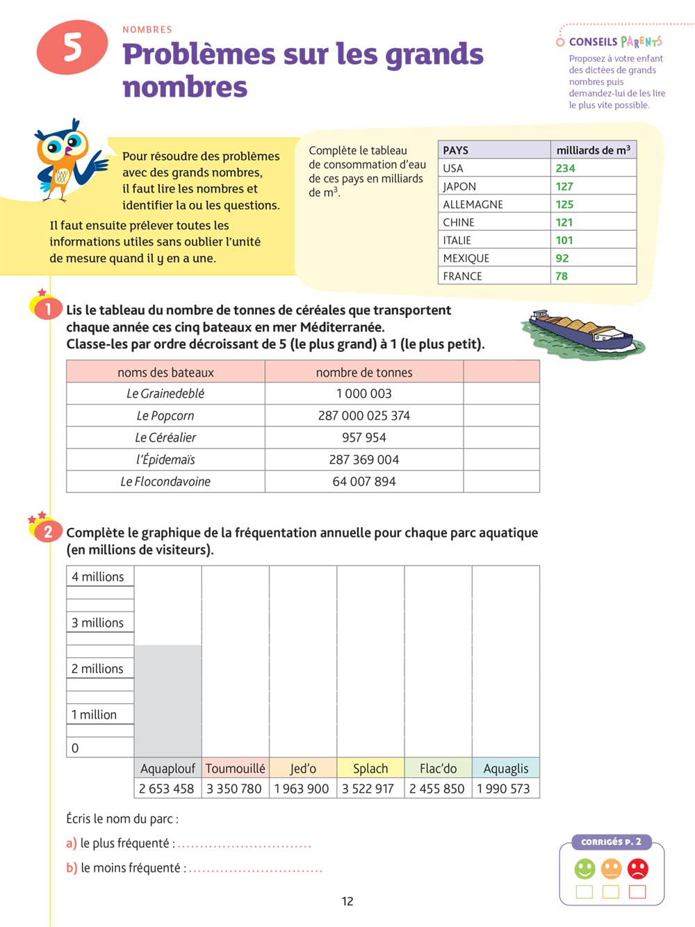 Maths CM2: cahier d'entraînement recommandé par les enseignants