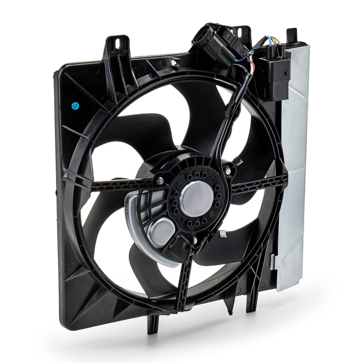 RIDEX 508R0094 Ventola radiatore con telaio ventola radiatore (telaio) Compatibilità con CITROËN C3 I Hatchback FC, FN
