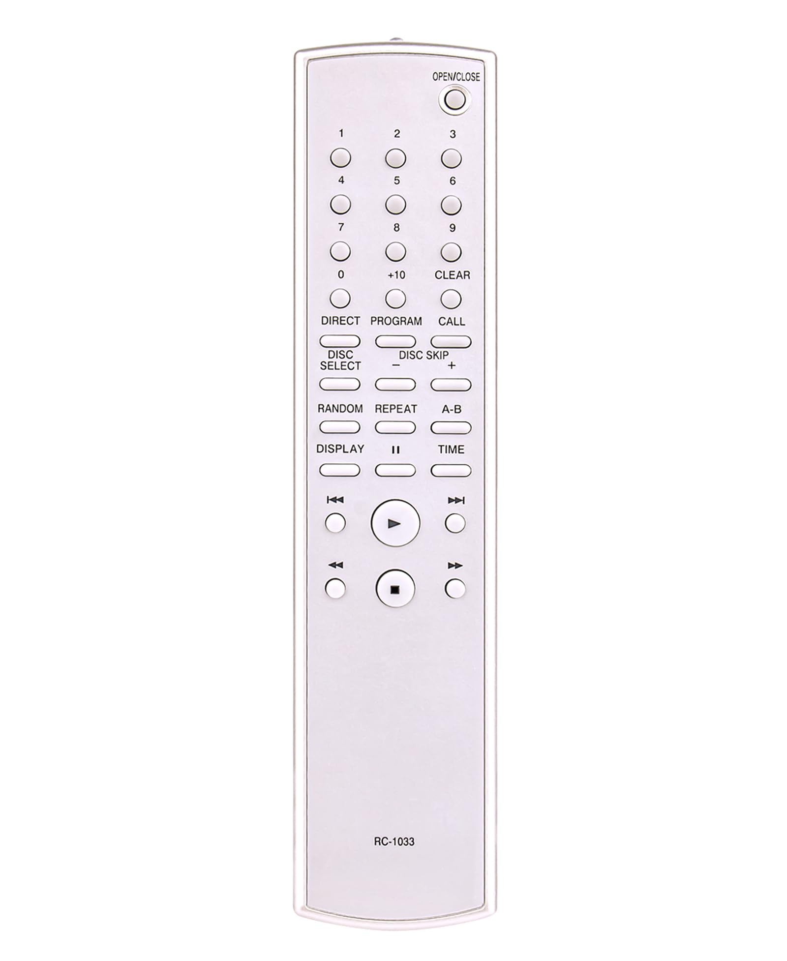 Télécommande RC-1033 infrarouge haute précision pour lecteur CD Denon - 5