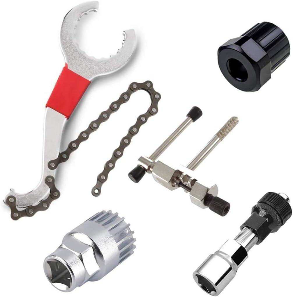 Linseray 5pcs Mountain Bike&Bicycle Repair Tool Kits