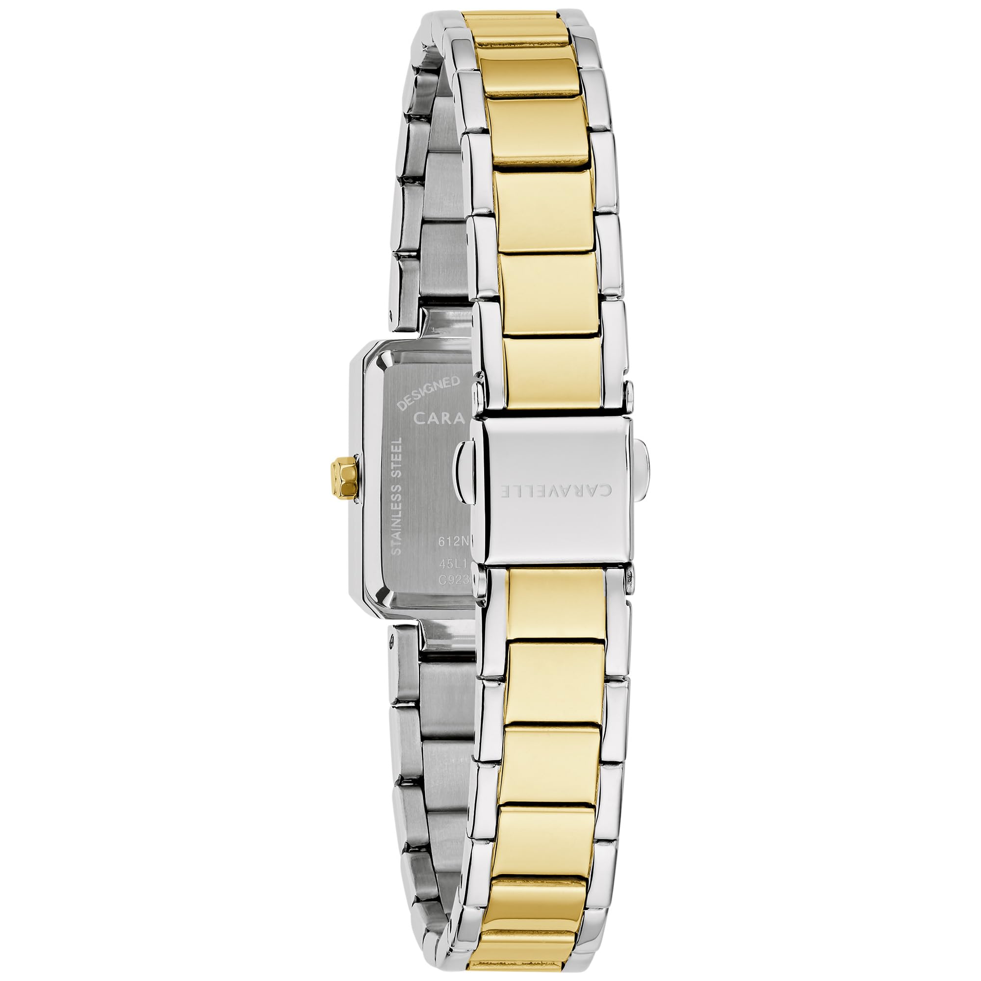 Caravelle 45L193 - Quarzo da donna, in acciaio inox, 17,5 mm