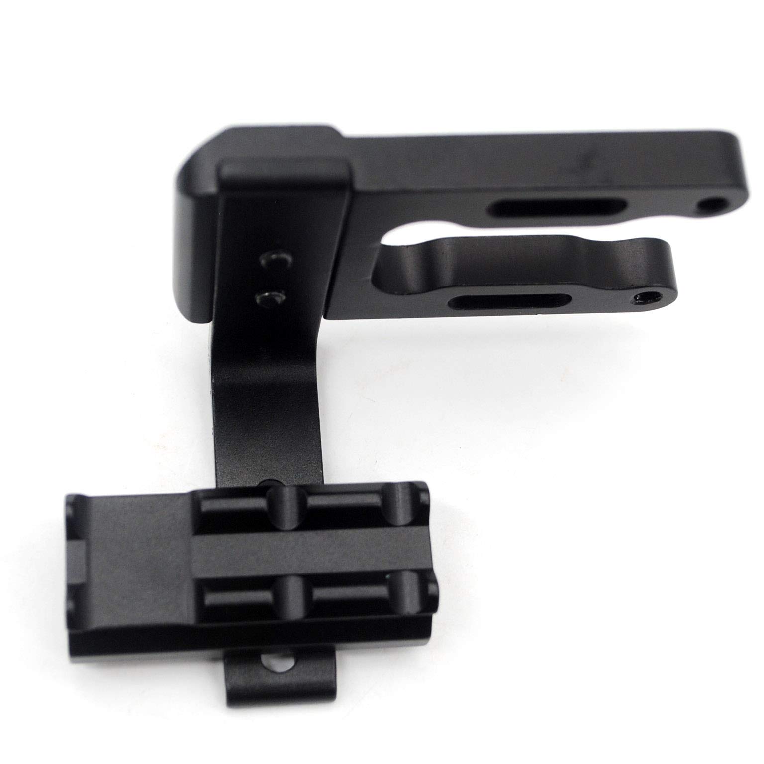 TRIROCK Riser Montage Lunette 1" Saddle Height – Pour Rail Picatinny/Weaver 20 Mm, Idéal Co-Witness Bas AR15, Aluminium 6061-T6