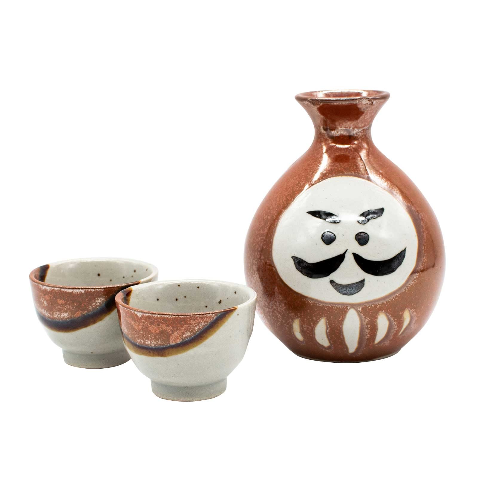 Amazon｜彩堂窯(Saidougama) 美濃焼 徳利 おちょこ 酒器セット 約300ml