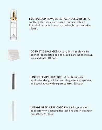 Xtreme Lashes Amplía tus rituales de belleza - Kit de limpieza de ojos y cara