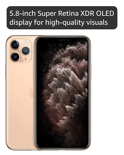 Apple iPhone 11 Pro, 64GB, Gold (Renewed) : Amazon.co.uk