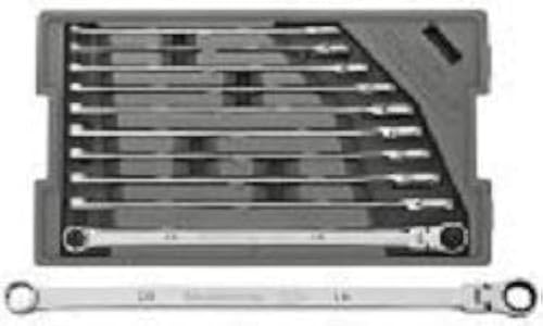 Gearwrench Caja de cambios métrica Flex 86126 de 10 piezas