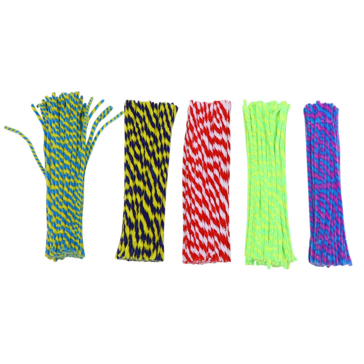 Housoutil Scovolini Colore Casuale Colorati in Ciniglia 500 Pezzi Filo Flessibile per Lavoretti Creativi per Progetti Fai da Te e Artigianato in Classe