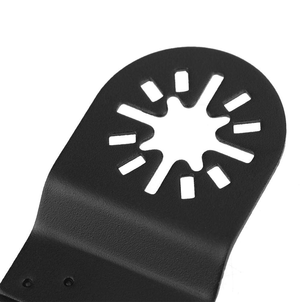 Wakects Lot de 20 lames de scie à oscillantes en acier au carbone, Outil oscillantes multifonction lames 34 mm, lames rotative pour le bois, le plastique, le tôle mince et les clous