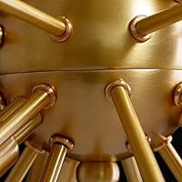 Vista 7 de LLLY Lámpara de mesa de cristal de lujo, lámpara decorativa para sala de estar, sofá, mesa de café, dormitorio, mesita de noche, estilo simple