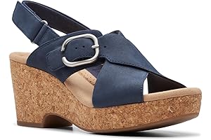 Navy Blue Sandals for Women: Justfab Giselle Dove