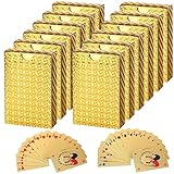 Zubebe 12 Pack Waterproof Playing Cards Plastic Playing Cards Deck of Poker Card Diamond Washable Flexible Poker for Party Gift Favors