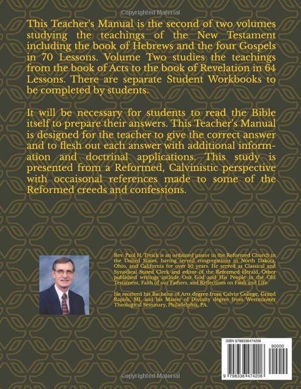 Our God and His People in the New Testament Volume Two: Teacher's Manual - Image 2