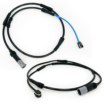 2PCS 34356791958 Front + 34356791962 Rear Brake Pad Electronic Wear Sensor for BMW F10 550i XDrive 535d 535d 535i 528i 550i 535i