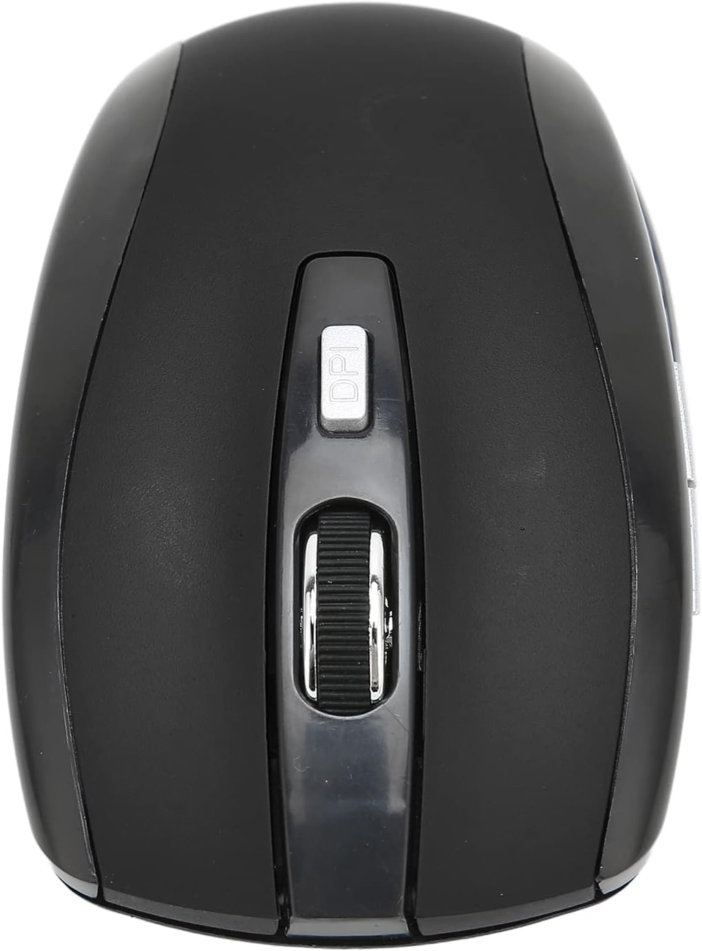 Computer Mouse Wireless, Wireless Mouse Matte Texture High Efficiency Wireless Transmission for XP for Vista for OS X(Black)