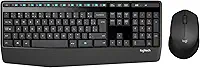 Combo Teclado e Mouse sem fio Logitech MK345 com Teclado com Apoio para as Mãos e Mouse Destro, Conexão USB, Pilhas Inclusas e Layout ABNT2