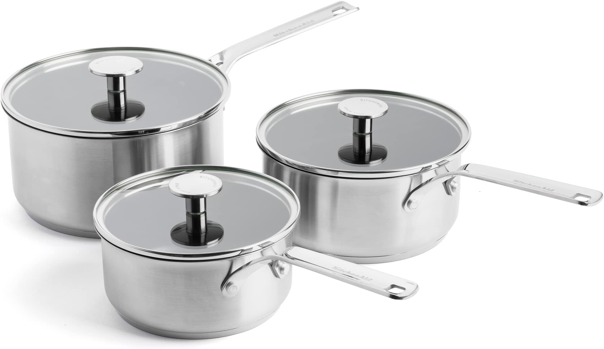 Tefal L9569332, Ingenio, Jamie Oliver, Stainless Steel, Saucepan Set