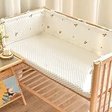 Parachoques Cuna Bebe Protector De Cuna para Bebe Acolchado Chichonera Acolchada...