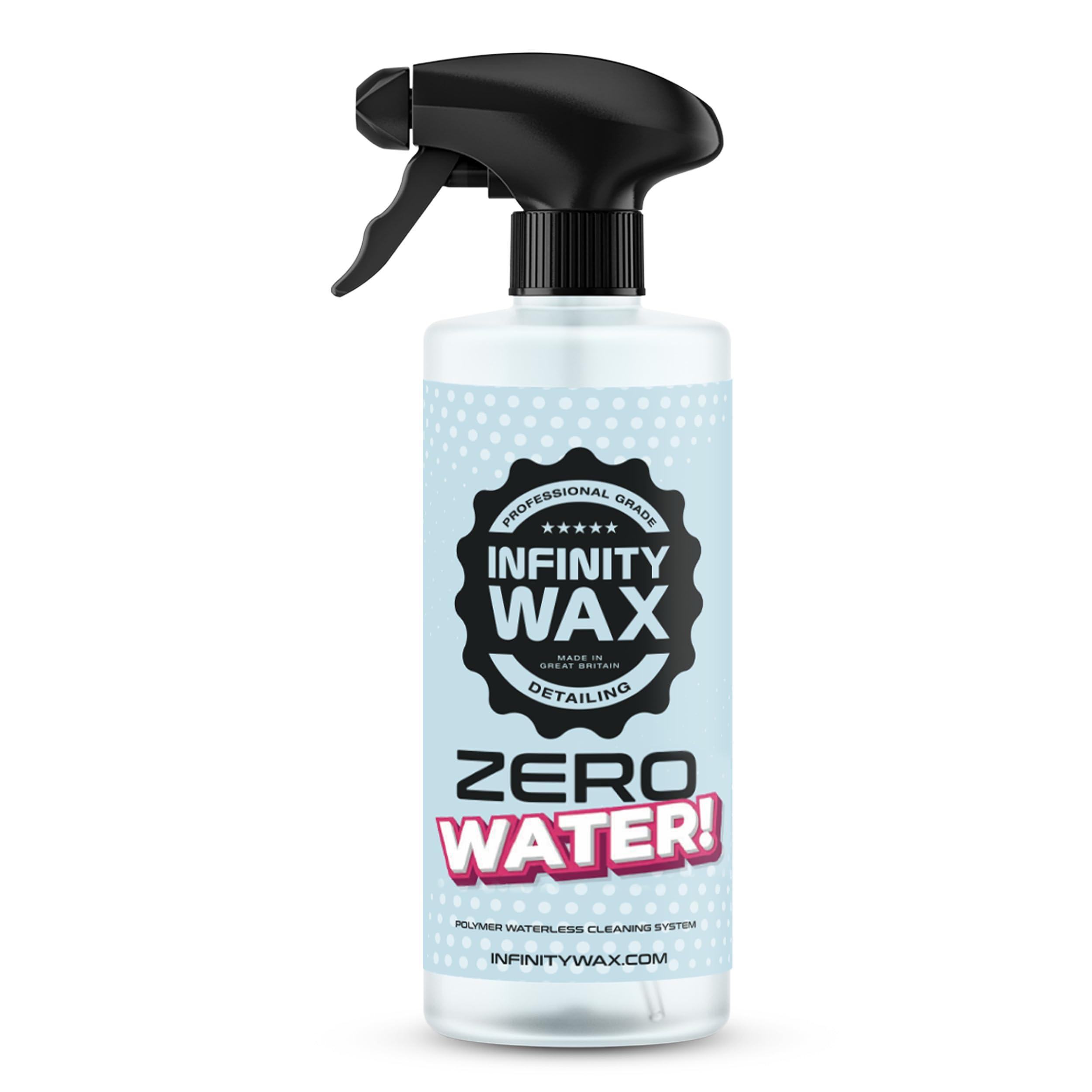 INFINITY WAX - Zero Water 500ml 3 in 1 Waterless Cleaning System